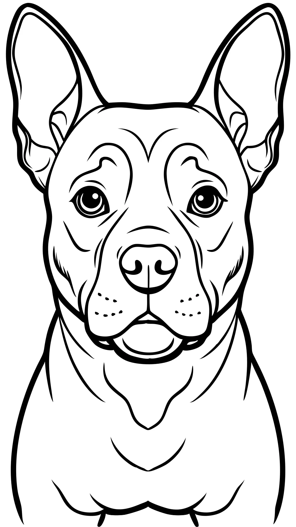 coloring pages of realistic dogs